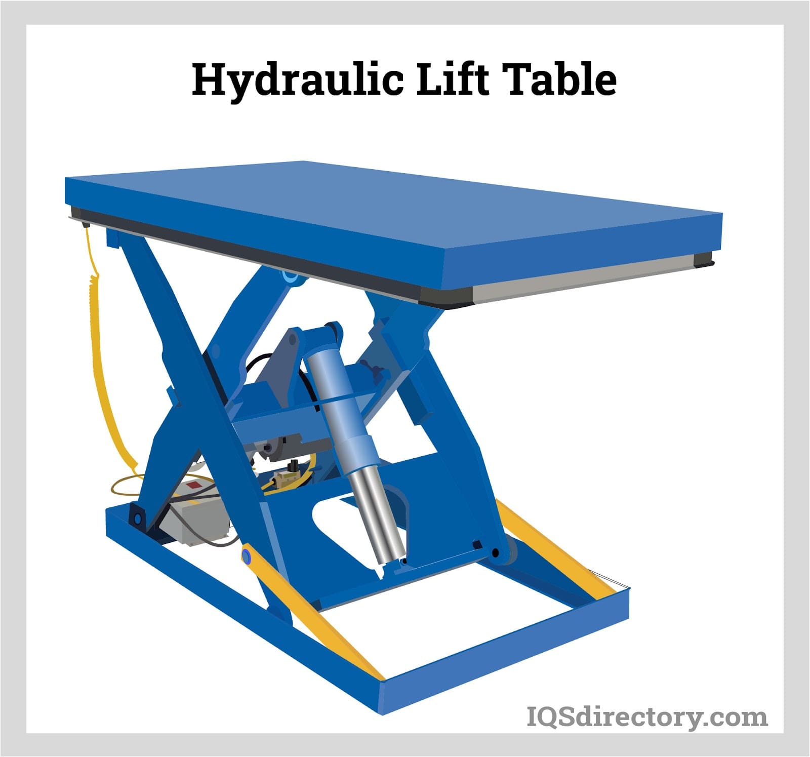 hydraulic lift table