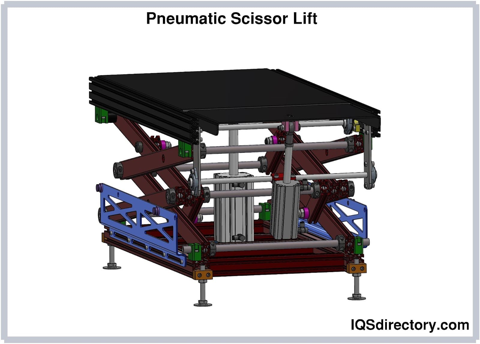 pneumatic scissor lift